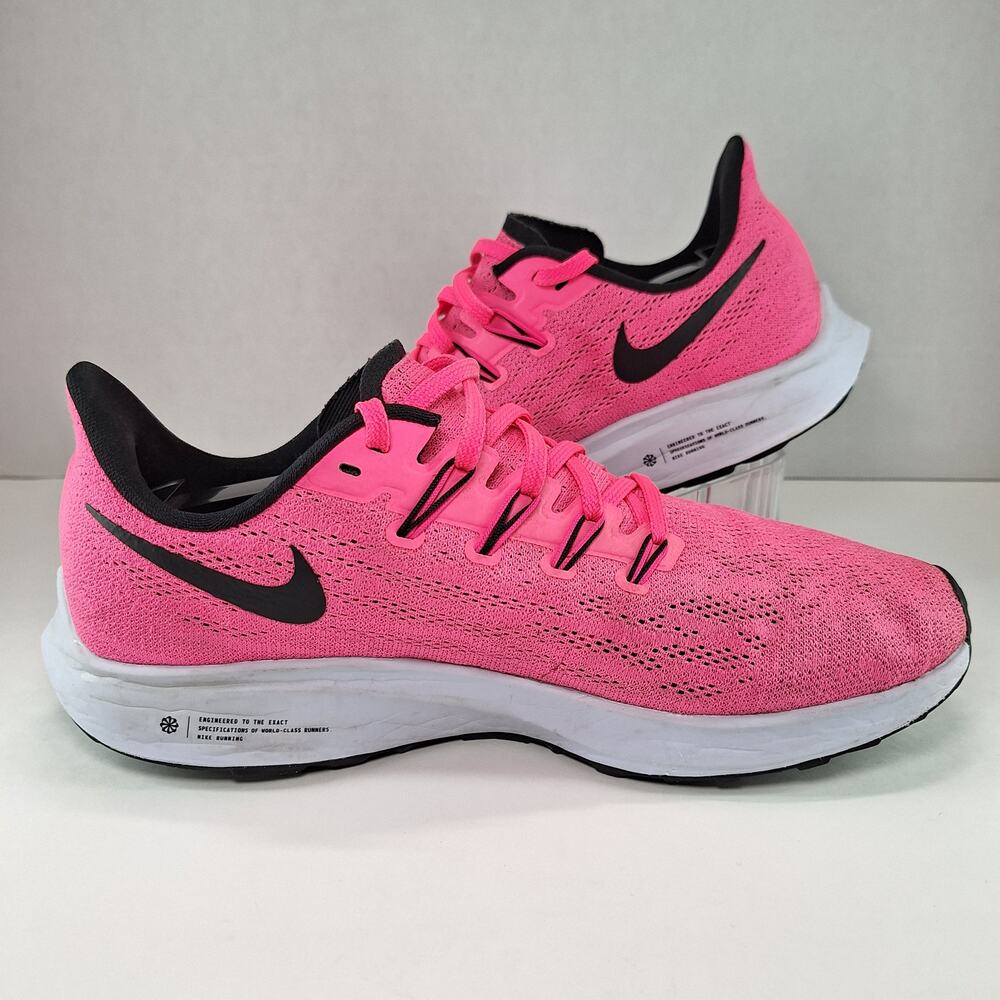 Nike Air Zoom Pegasus 36 Womens 9.5 Hyper Pink AQ2210-600 Running Shoes Sneakers